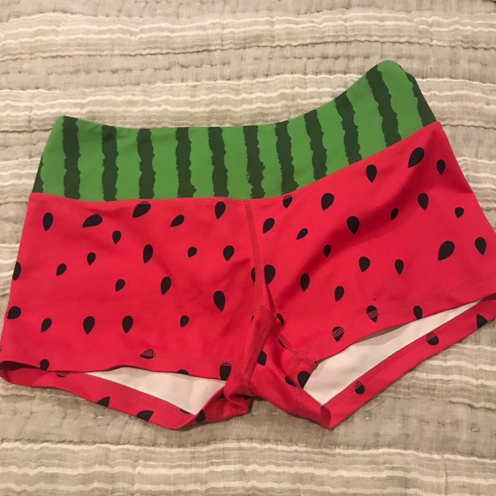Feed Me Fight Me Watermelon shorts